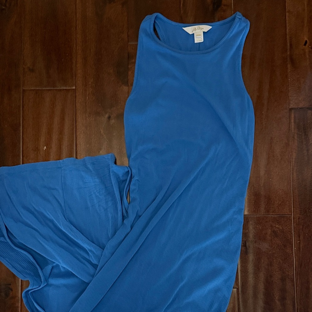 Lilly Pulitzer Blue Sleeveless Dress